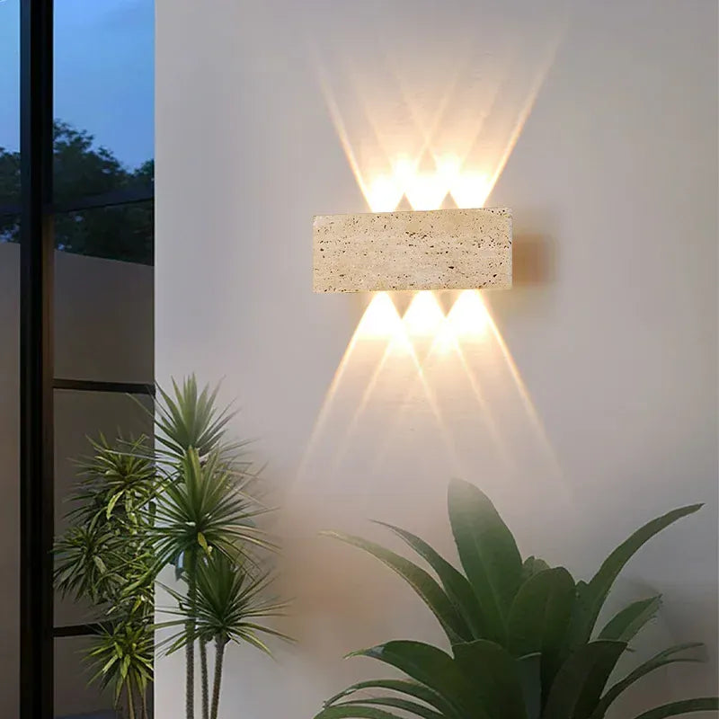 Applique murale en pierre design minimaliste