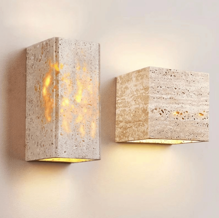 Applique murale en pierre naturelle