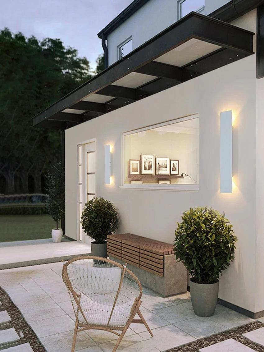 Applique murale exterieur led design