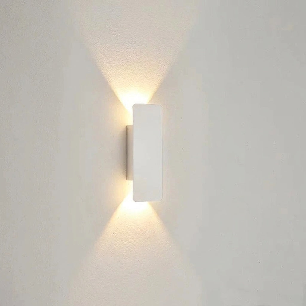 Applique murale exterieur maison 20cm BLANC - 6 W