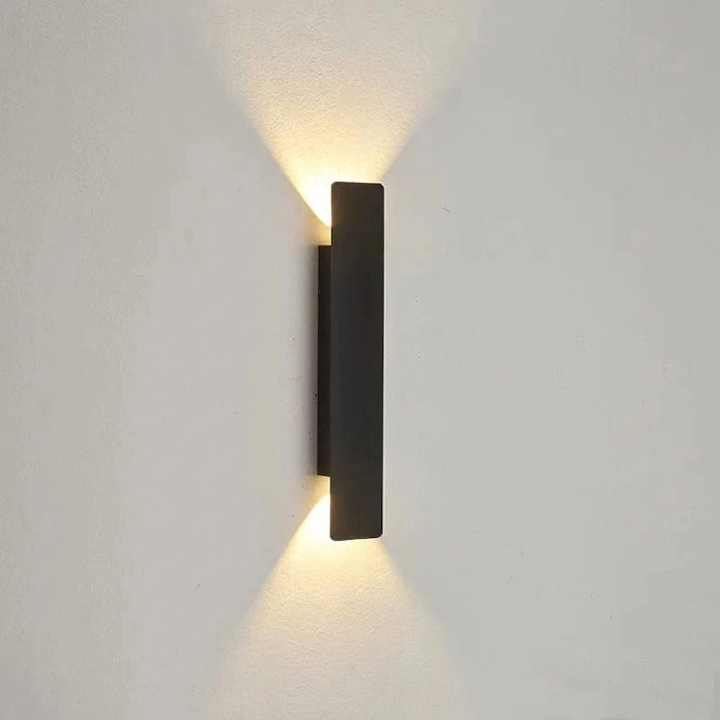 Applique murale exterieur maison 40cm-NOIR - 18 W