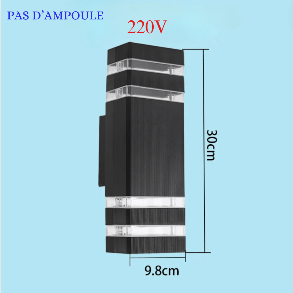 Applique murale extérieure étanche