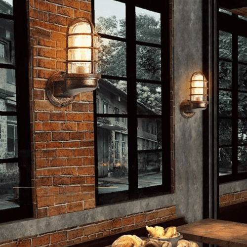 Applique murale genre industrielle vintage