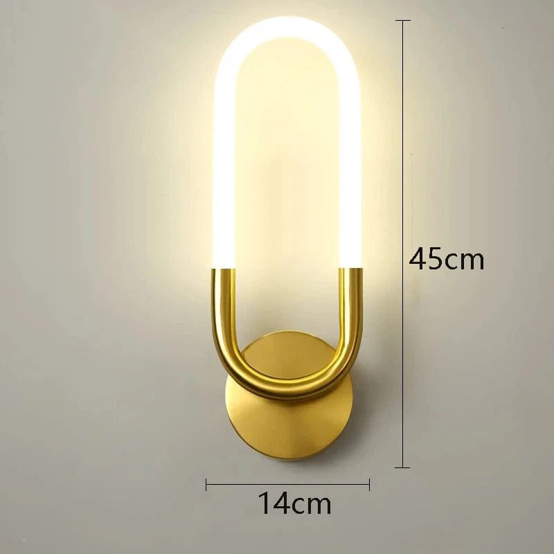 Copper-45U / 4000k Applique murale LED minimalisme chic