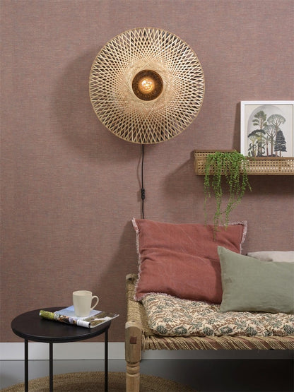 Applique murale luminaire bambou "Kalimantan M"