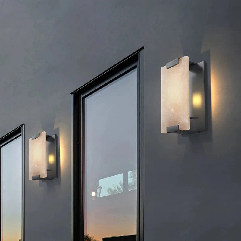 Applique murale marbre ampoule led G4