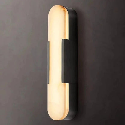 Applique murale marbre base cuivre