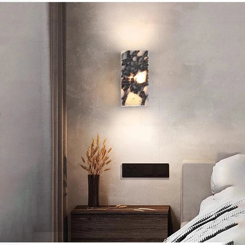 Applique murale marbre noir Marquina