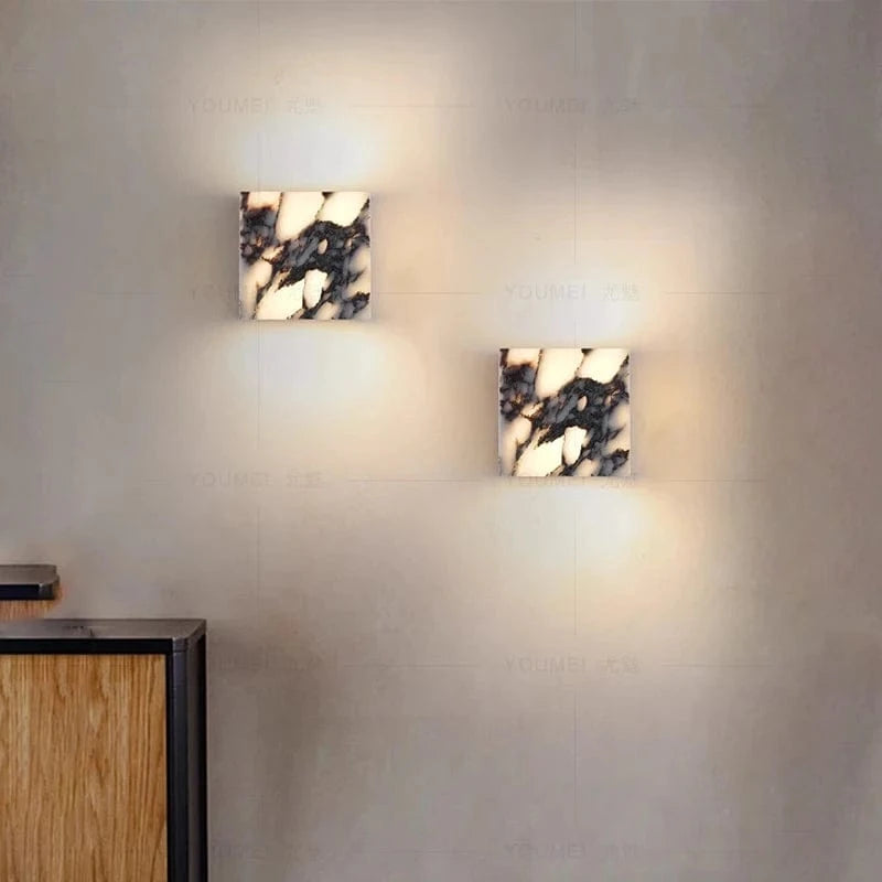 Applique murale marbre noir Marquina