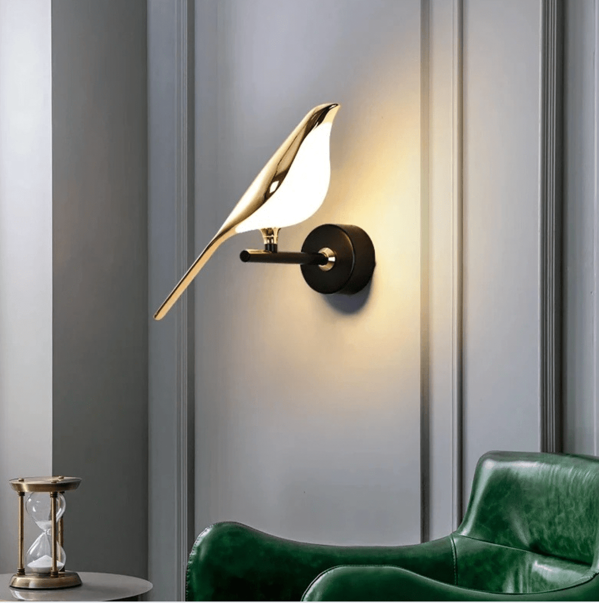 Applique murale oiseau