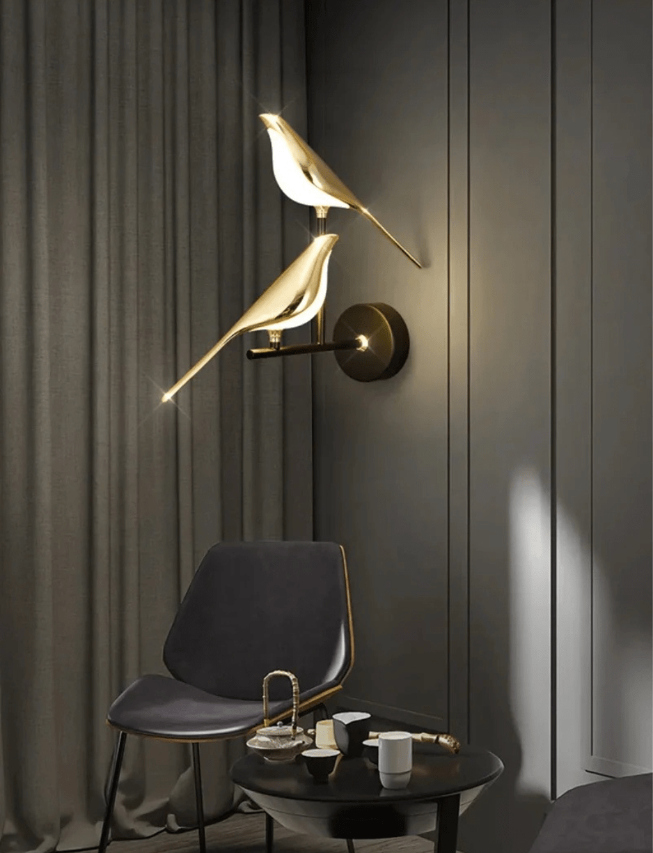 Applique murale oiseau