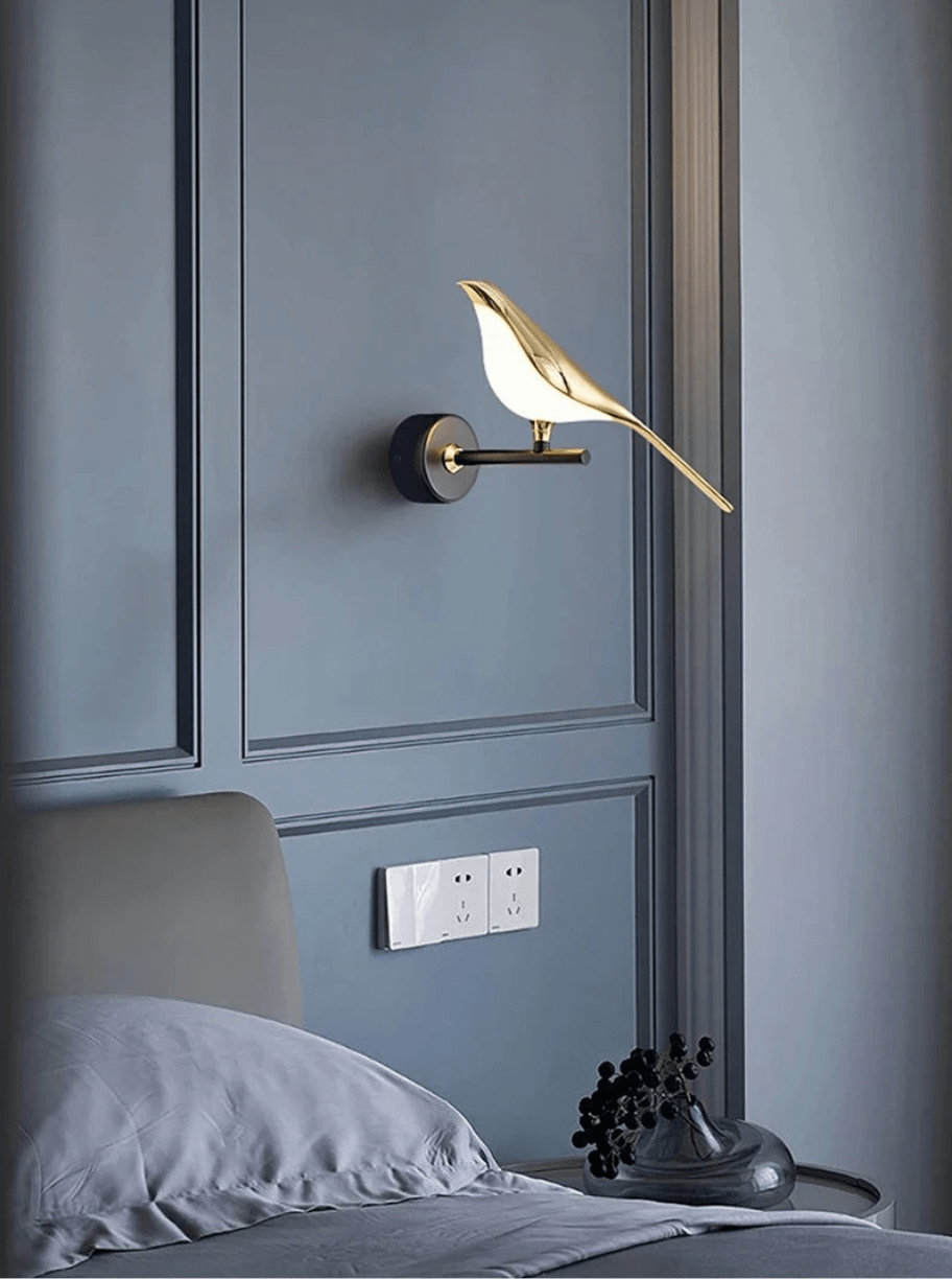 Applique murale oiseau