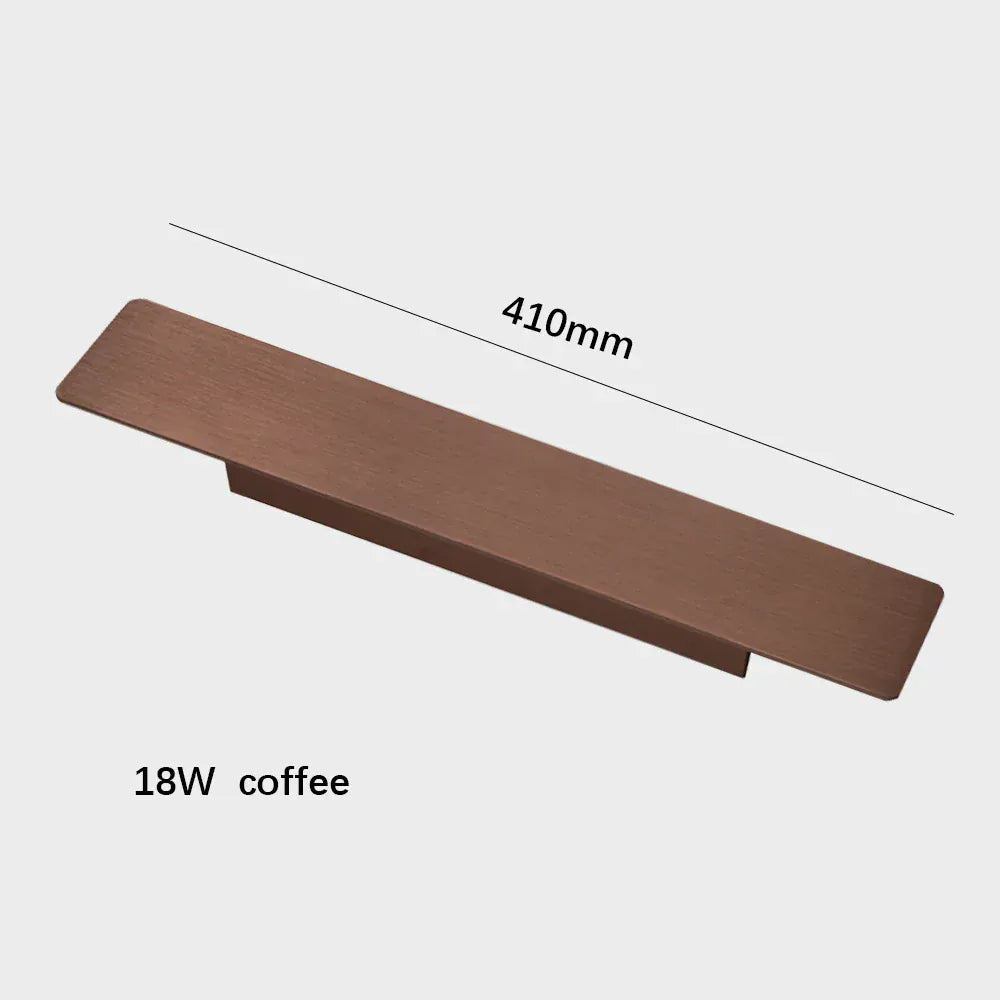 18W  coffee / Cool White(5500-7000K) Applique murale très fine design minimaliste