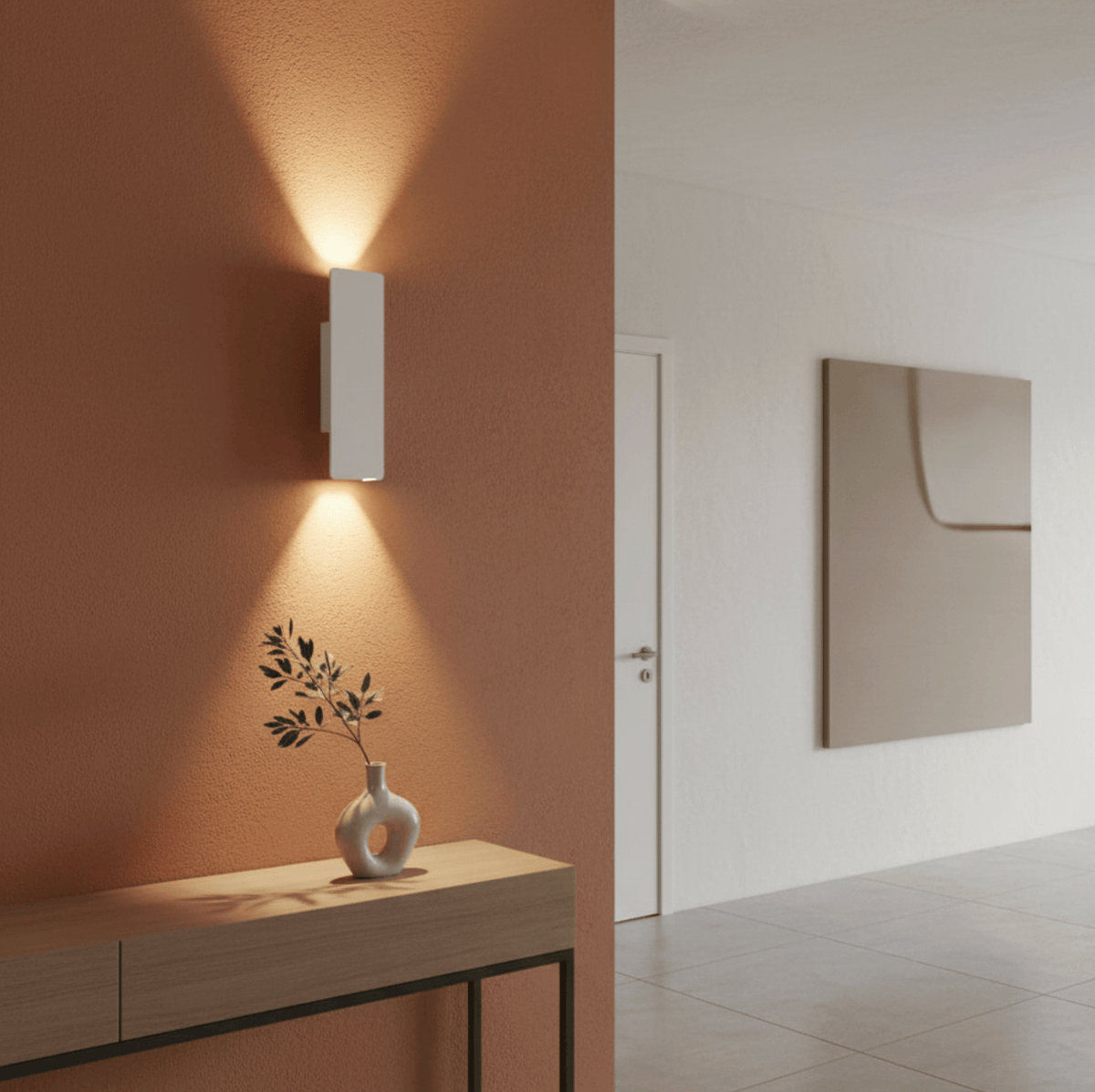 Applique murale très fine design minimaliste