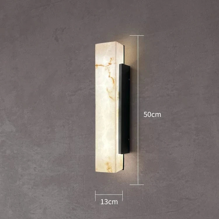 LUMIÈRE FROIDE / 50CM Appliques marbrées