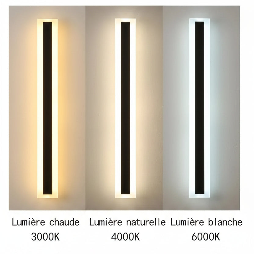 Gold variable light / CN / 30cm Barre LED extérieure aluminium IP65