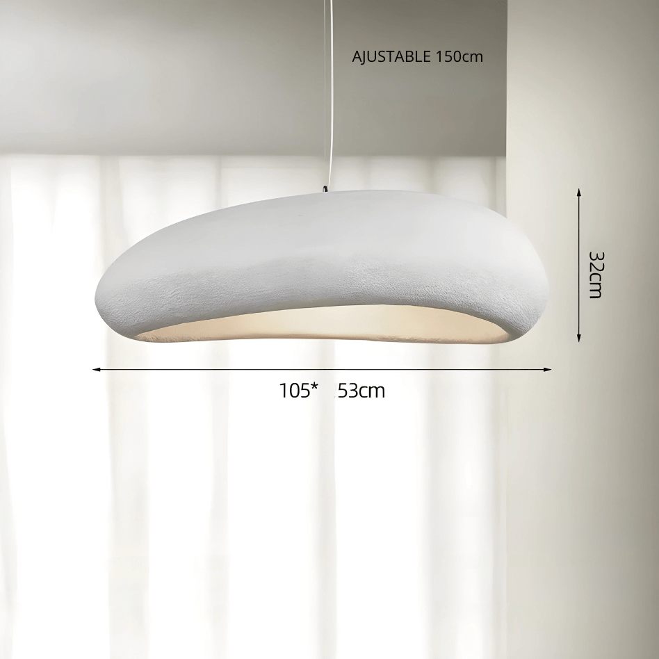 BLANC PURE Suspension grand diamètre