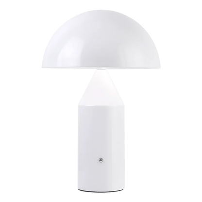 BLANC / USB-C lampe champignon design italien