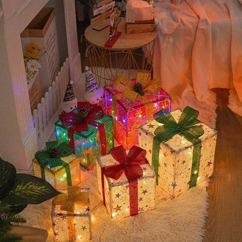 Cadeaux lumineux noel