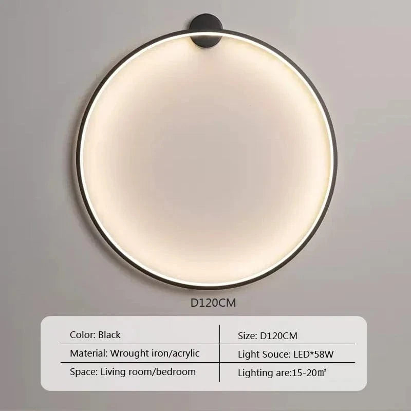 Type B 120cm / TRICOLORE (no RC) Cercle led lumineux