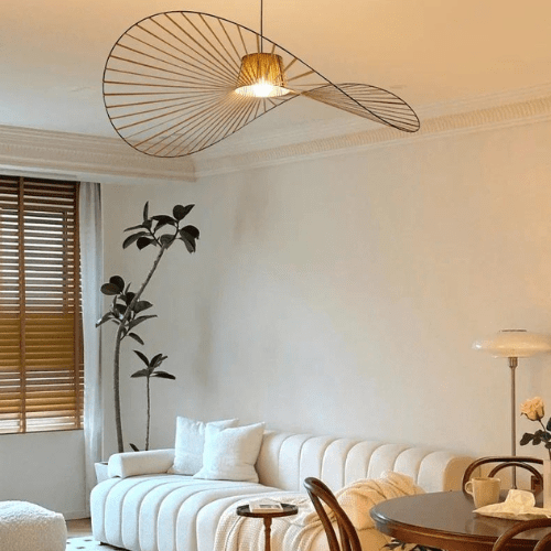 DORÉ / DIAMÈTRE 80 CM Lustre vertigo