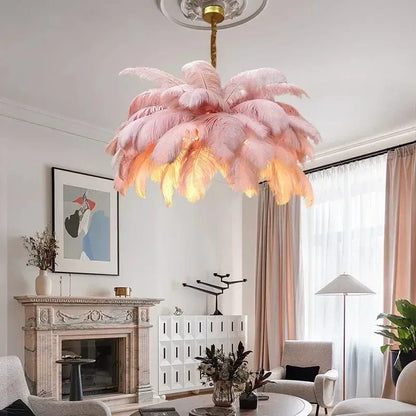 Grand Lustre Plumeau