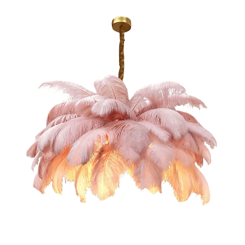 Grand Lustre Plumeau