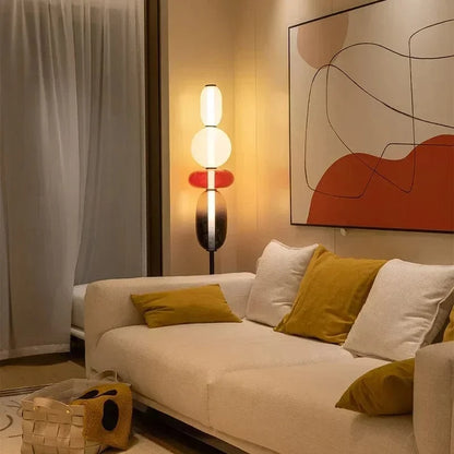 Lampadaire en verre design
