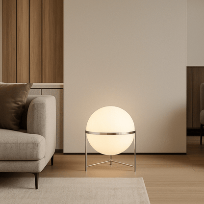 Lampadaire globe