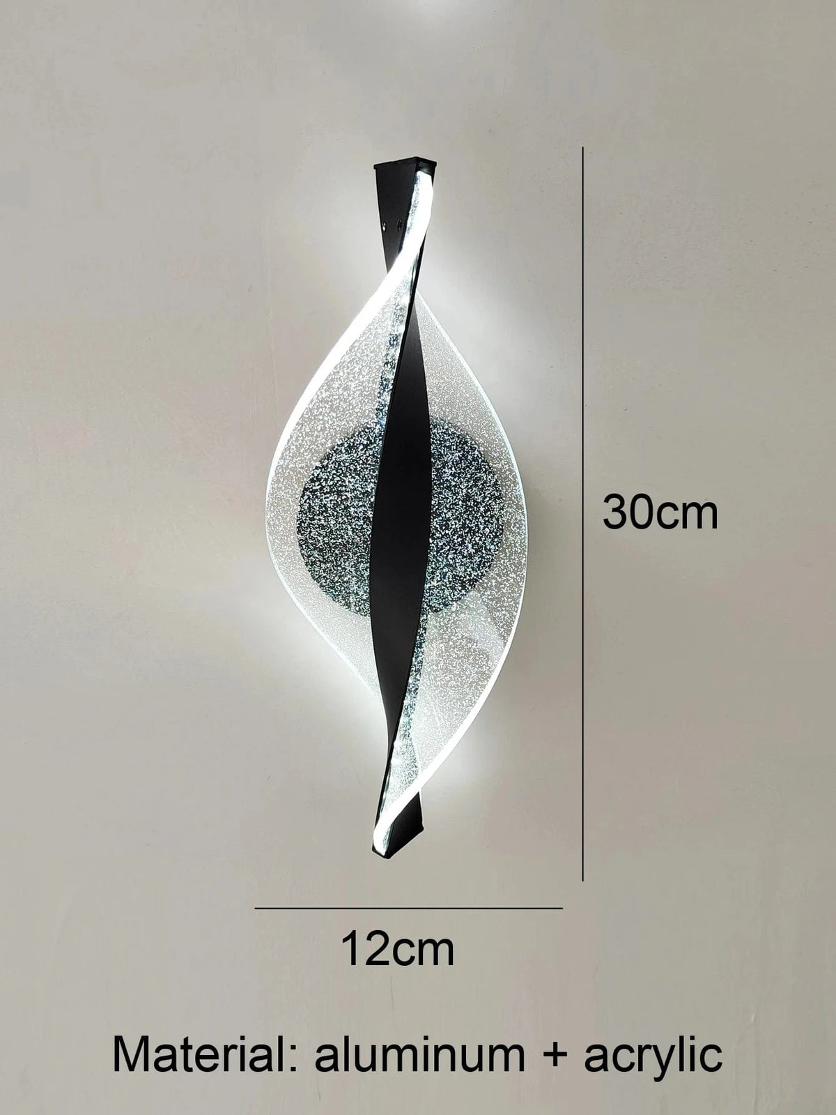 NOIR Lampe applique murale design