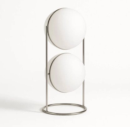 Lampe boule sur pied design