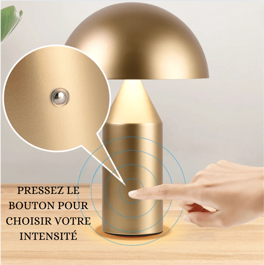 lampe champignon design italien