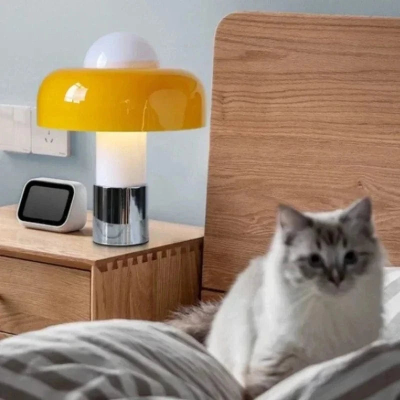 Lampe champignon design Italien