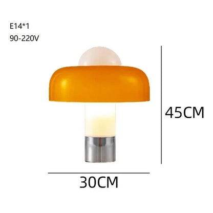Lampe champignon design Italien
