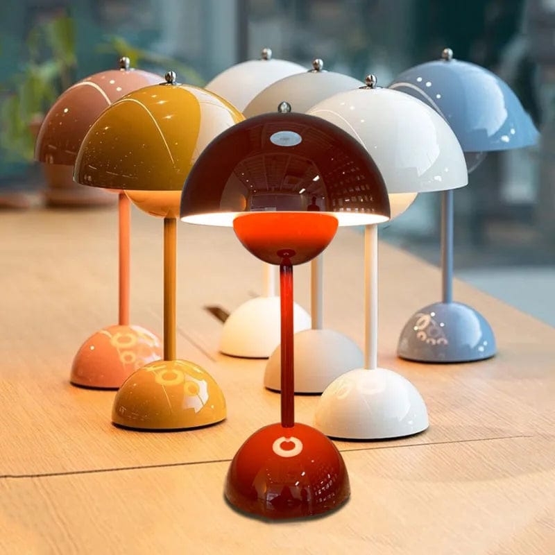 Lampe champignon sans fil