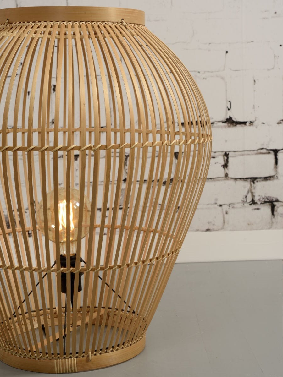 Lampe de Sol Bambou Tuvalu Naturel L