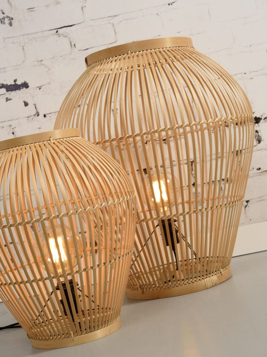 Lampe de Sol Bambou Tuvalu Naturel L