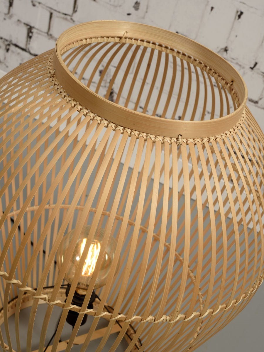 Lampe de Sol Bambou Tuvalu Naturel L