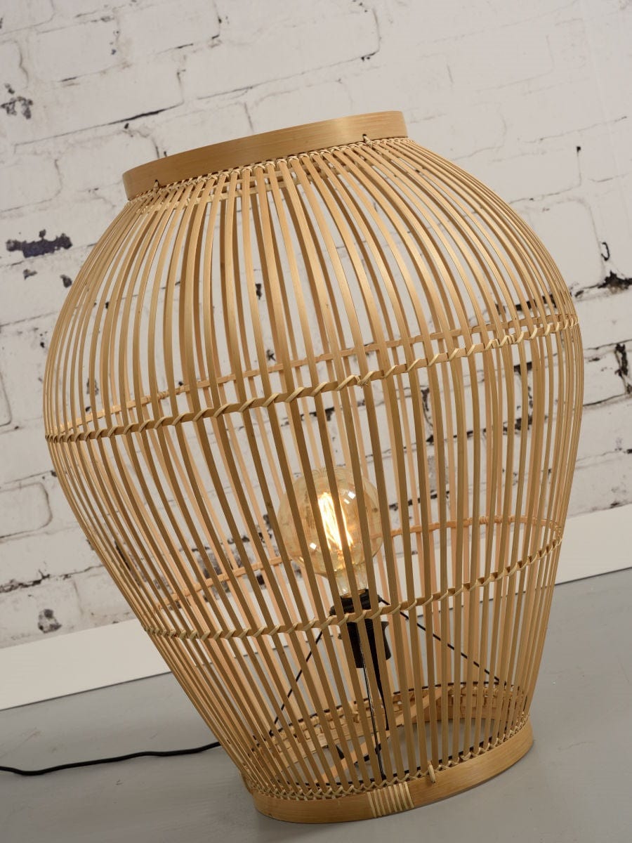 Lampe de Sol Bambou Tuvalu Naturel L