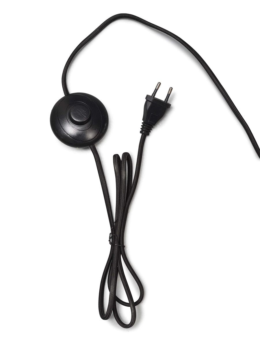 Lampe de Sol Bhutan S Noir et Nature