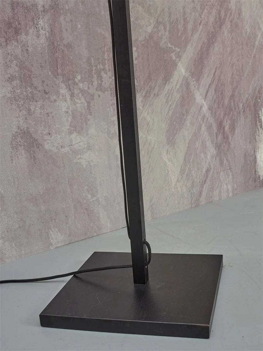 Lampe de Sol Bhutan S Noir et Nature