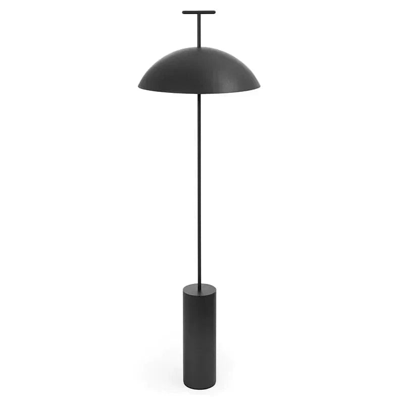 Black / AU Plug / Warm light Lampe de sol champignon design italien