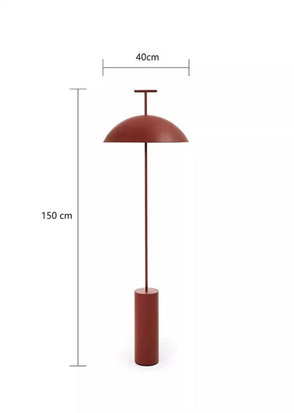 Lampe de sol champignon design italien