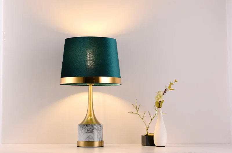 Lampe design marbre