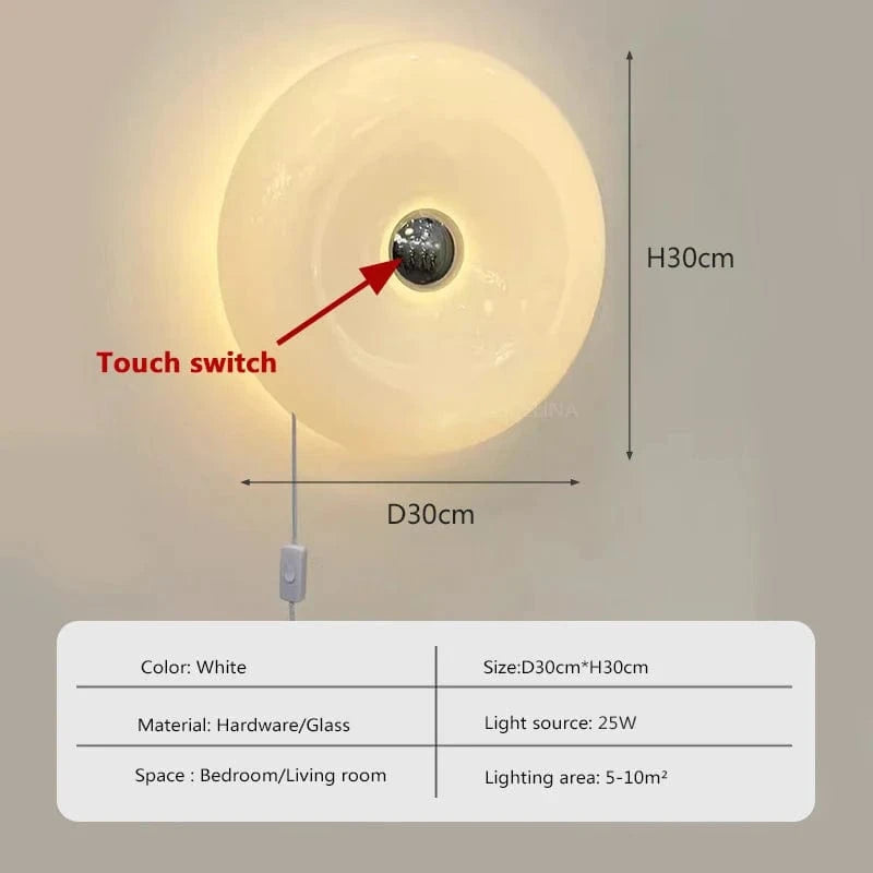 BLANC Lampe donut
