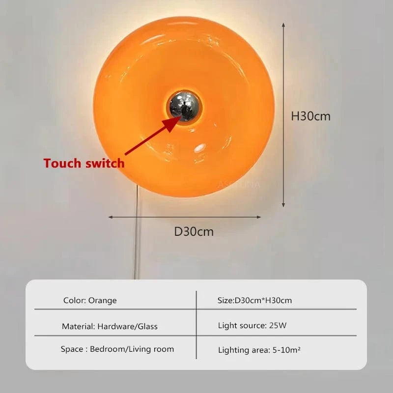 ORANGE Lampe donut