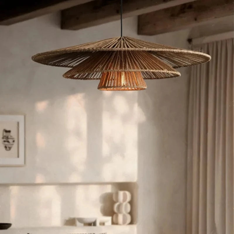 Lampe japonaise suspension