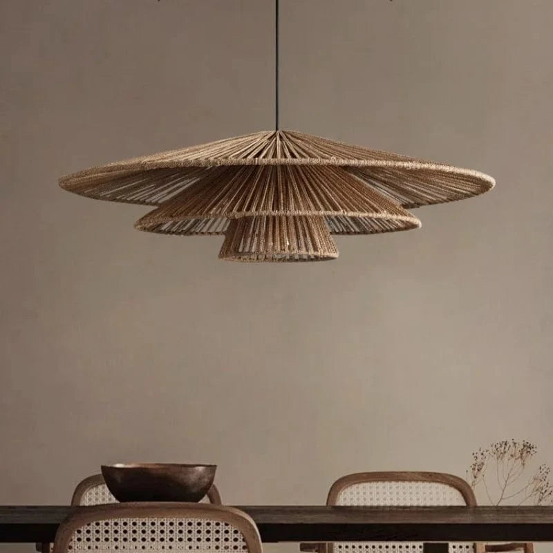 Lampe japonaise suspension