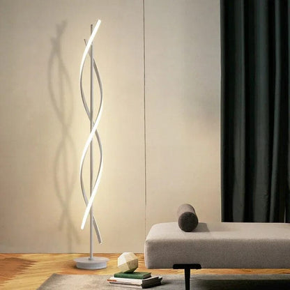 Lampe led spirale