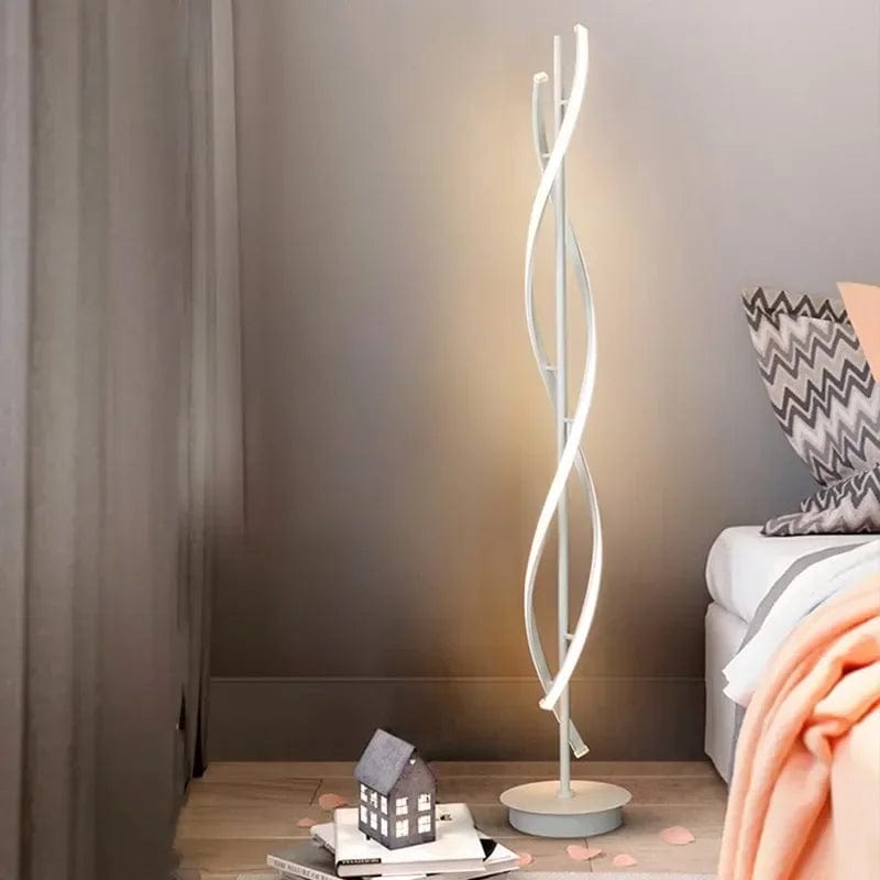 Lampe led spirale